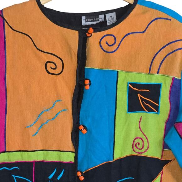 Maggie Barnes Patchwork Blazer - Picture 4 of 10